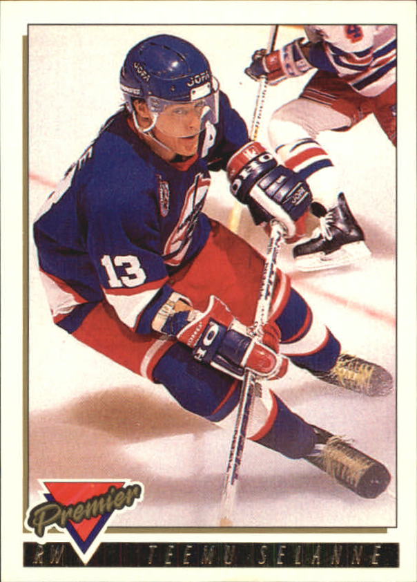 1993-94 Topps Premier Gold #483 Teemu Selanne