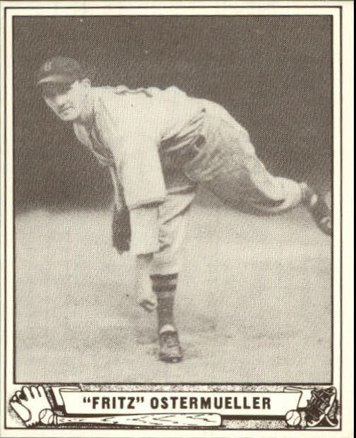 1940 Play Ball Reprints #33 Fritz Ostermueller