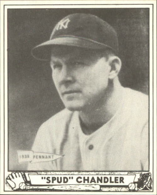 1940 Play Ball Reprints #181 Spud Chandler