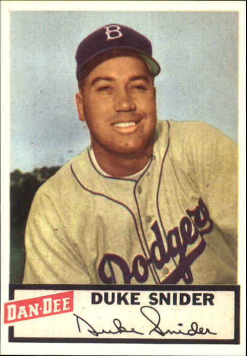 1954 Dan-Dee Reprints #24 Duke Snider - NM-MT