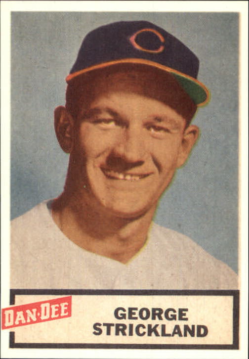 1954 Dan-Dee Reprints #25 George Strickland - NM-MT