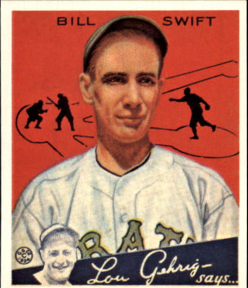 1934 Goudey '85 Reprints #57 Bill Swift