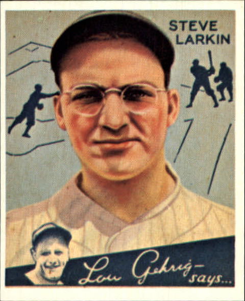 1934 Goudey '85 Reprints #92 Steve Larkin