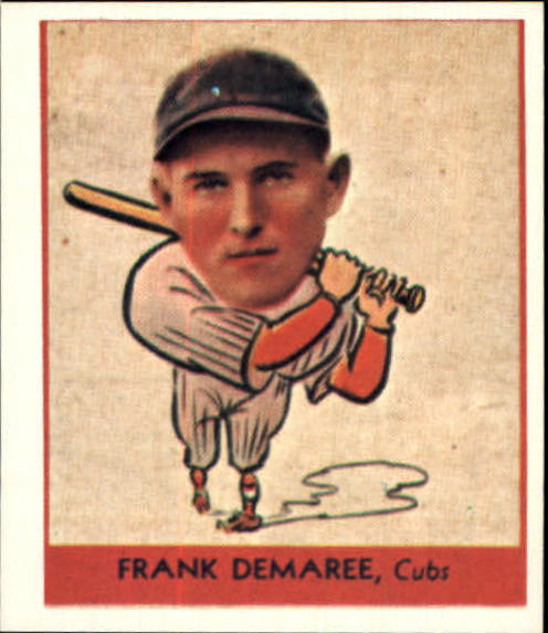 1938 Goudey Heads-Up '85 Reprints #244 Frank Demaree