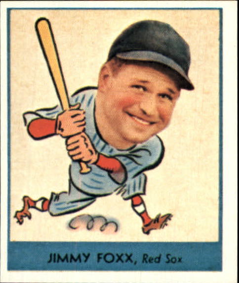 1938 Goudey Heads-Up '85 Reprints #249 Jimmie Foxx