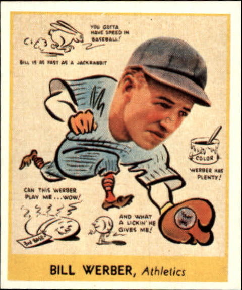1938 Goudey Heads-Up '85 Reprints #283 Billy Werber
