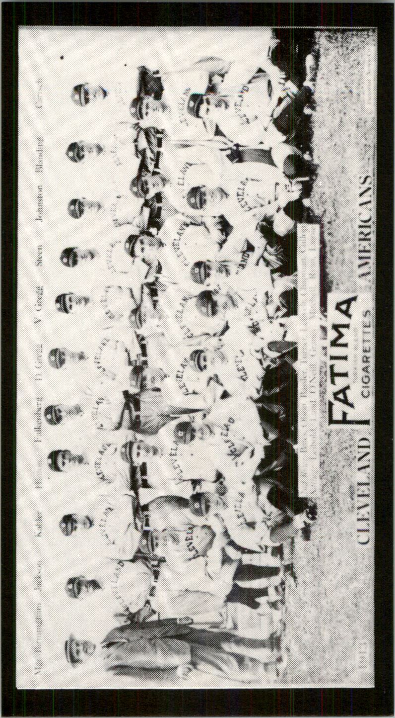 1913 Fatima Teams T200 '88 Reprints #3 Cleveland Americans