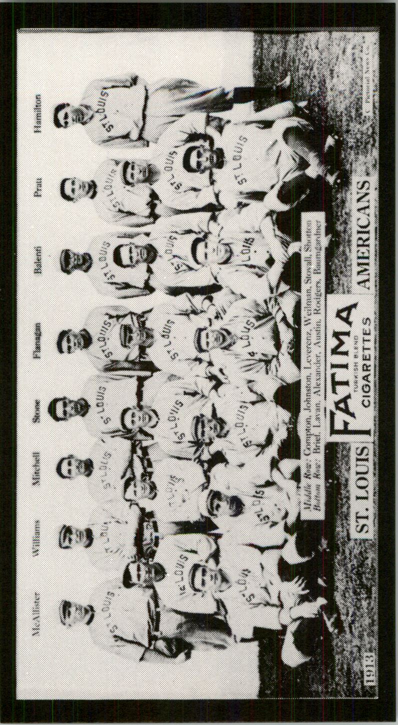 1913 Fatima Teams T200 '88 Reprints #7 St. Louis Americans