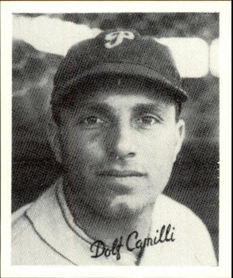 1936 Goudey Black and White '88 Reprints #5 Dolph Camilli