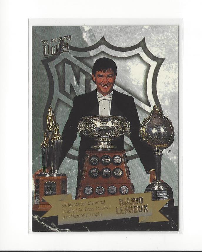 1993-94 Ultra Award Winners #4 Mario Lemieux