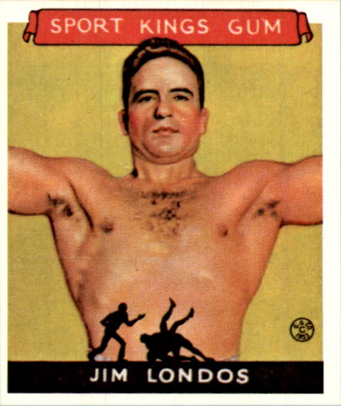 1933 Sport Kings Reprints #14 Jim Londos Wrestling