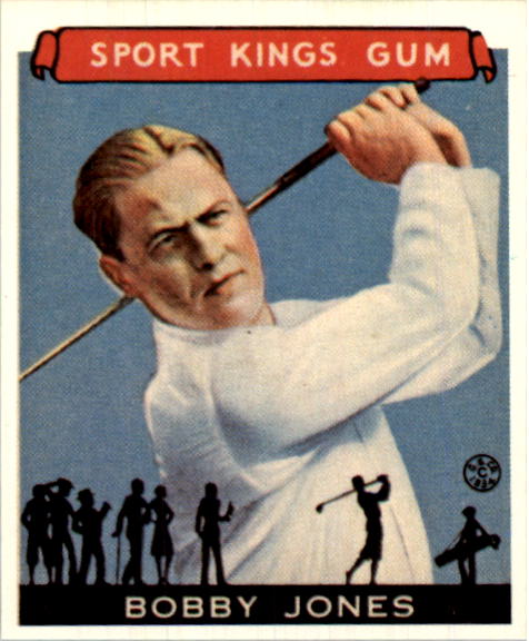 1933 Sport Kings Reprints #38 Bobby Jones Golf