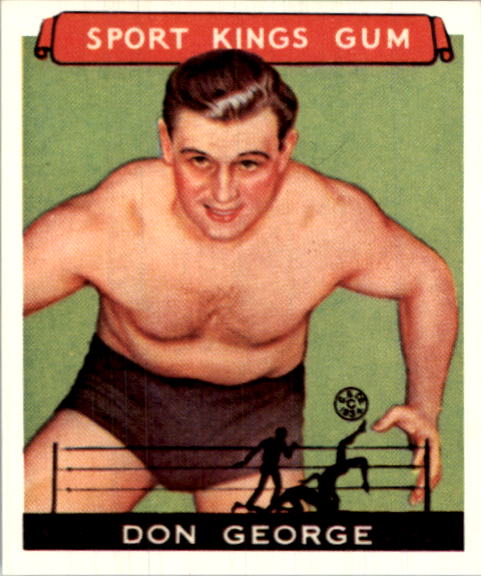 1933 Sport Kings Reprints #40 Don George Wrestling