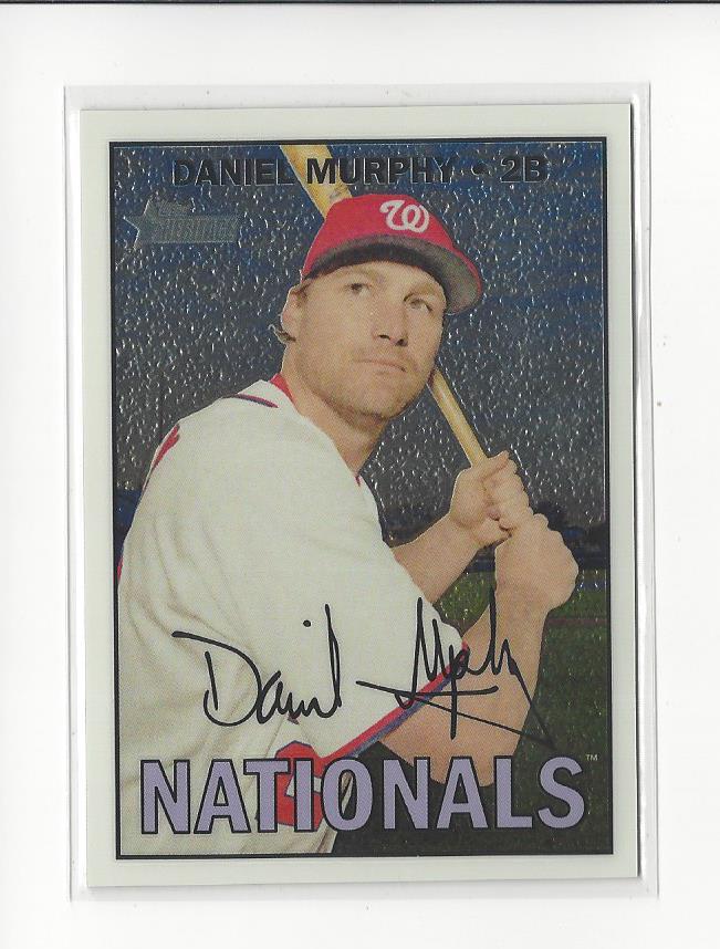 2016 Topps Heritage Chrome #THC644 Daniel Murphy