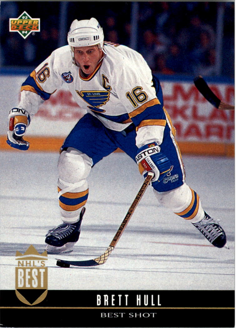 1993-94 Upper Deck NHL's Best #HB3 Brett Hull