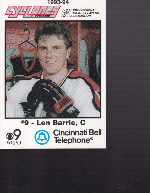 B8558- 1993-94 Cincinnati Cyclones Hockey Cards -You Pick- 20+