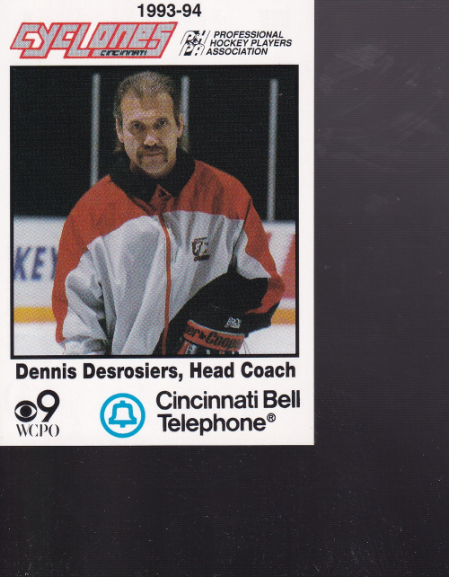 B8558- 1993-94 Cincinnati Cyclones Hockey Cards -You Pick- 20+