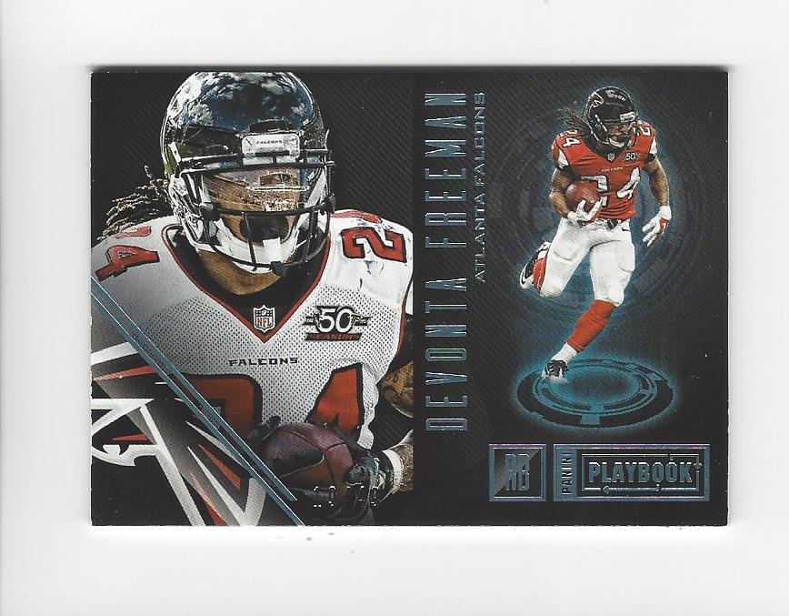 2016 Panini Playbook Platinum #25 Devonta Freeman