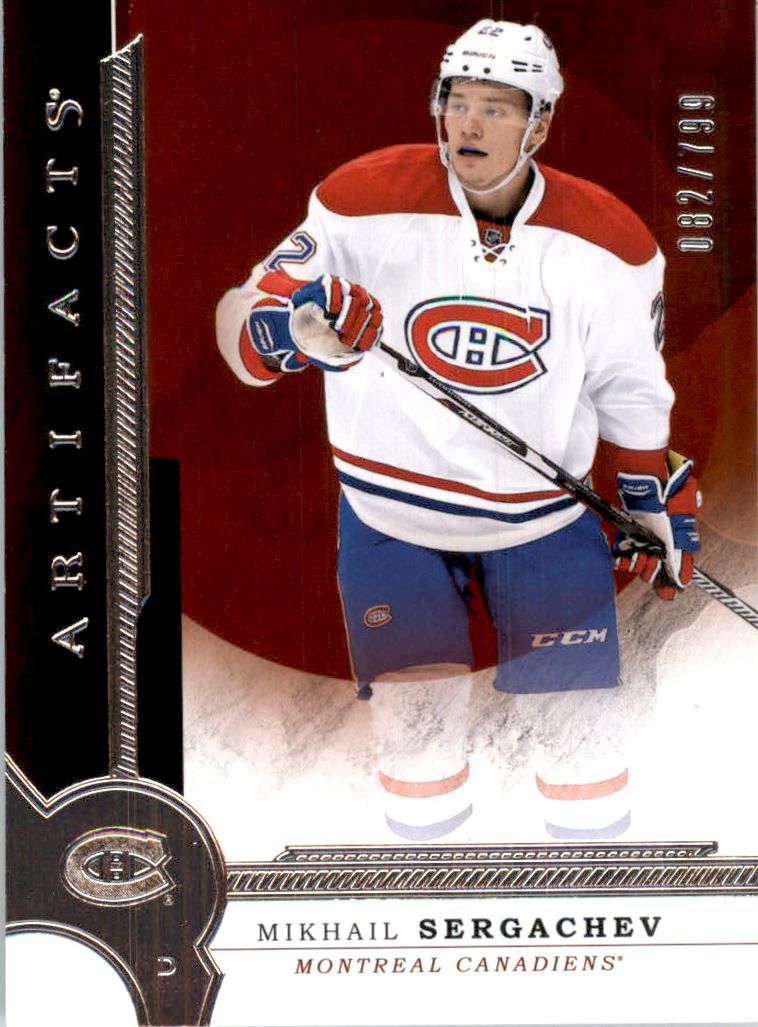 2016-17 Artifacts #196 Mikhail Sergachev RC