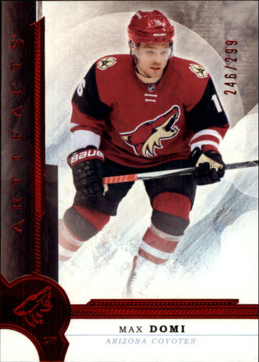 2016-17 Artifacts Ruby #55 Max Domi