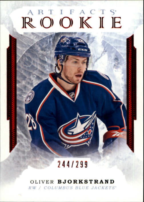 2016-17 Artifacts Ruby #169 Oliver Bjorkstrand