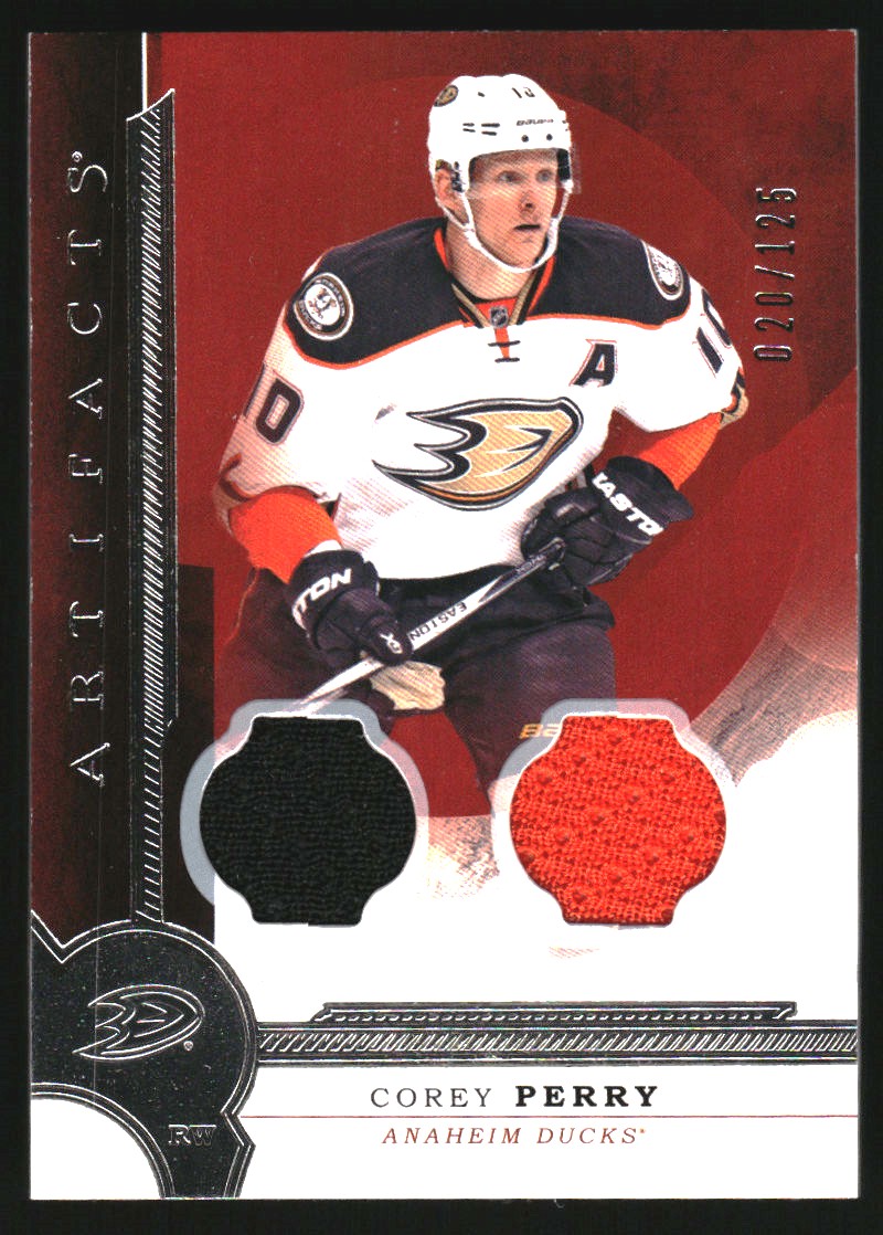 2016-17 Artifacts Materials Silver #106 Corey Perry