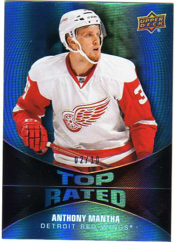 2016-17 Upper Deck Overtime Top Rated Blue #TR9 Anthony Mantha
