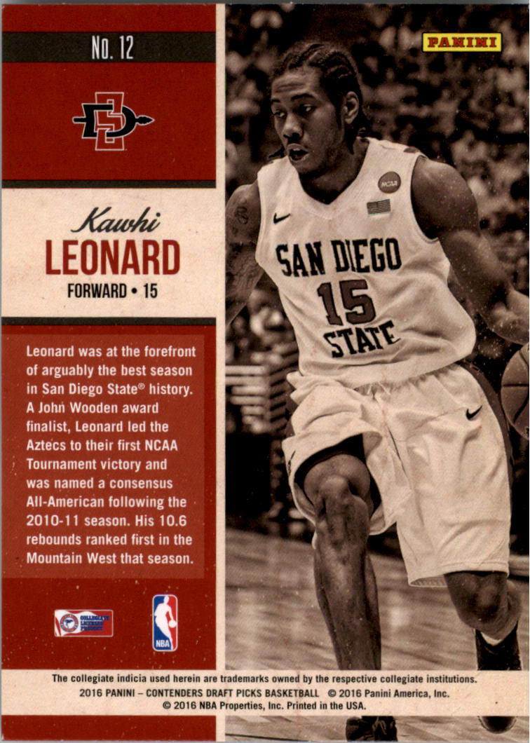 2016-17 Panini Contenders Draft Picks Basketball Old School Colors YOU PICK - Picture 25 of 39
