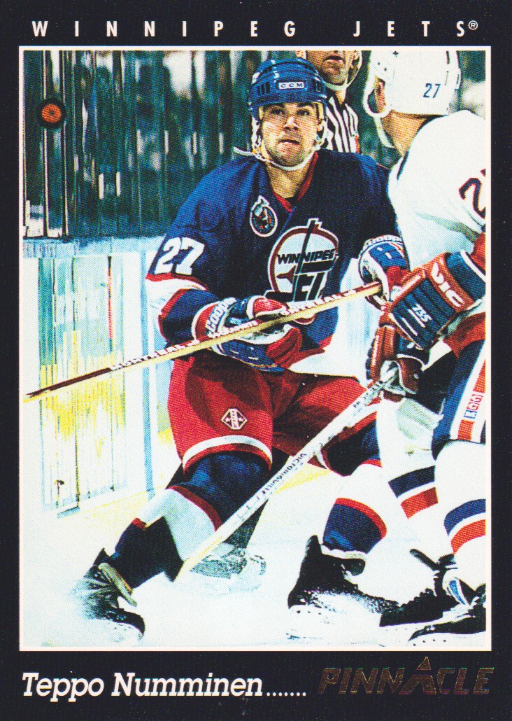 1993-94 Pinnacle Canadian #92 Teppo Numminen