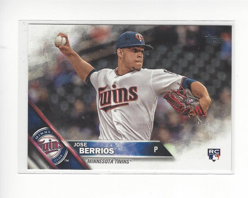 2016 Topps Update #US176A Jose Berrios RC
