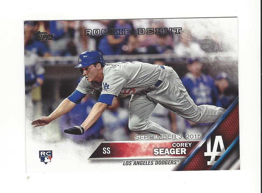 2016 Topps Update #US279 Corey Seager RD