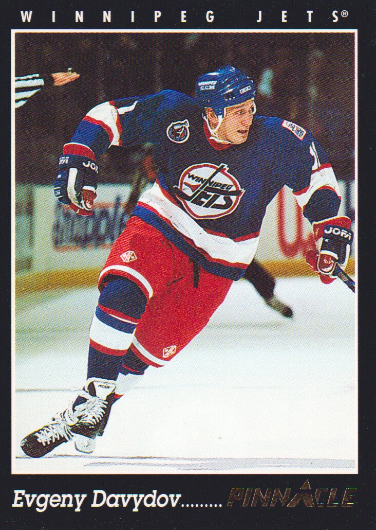 1993-94 Pinnacle Canadian #109 Evgeny Davydov