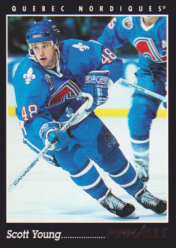 1993-94 Pinnacle Canadian #129 Scott Young