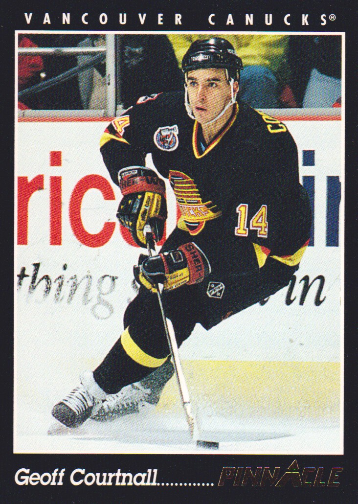 1993-94 Pinnacle Canadian #132 Geoff Courtnall