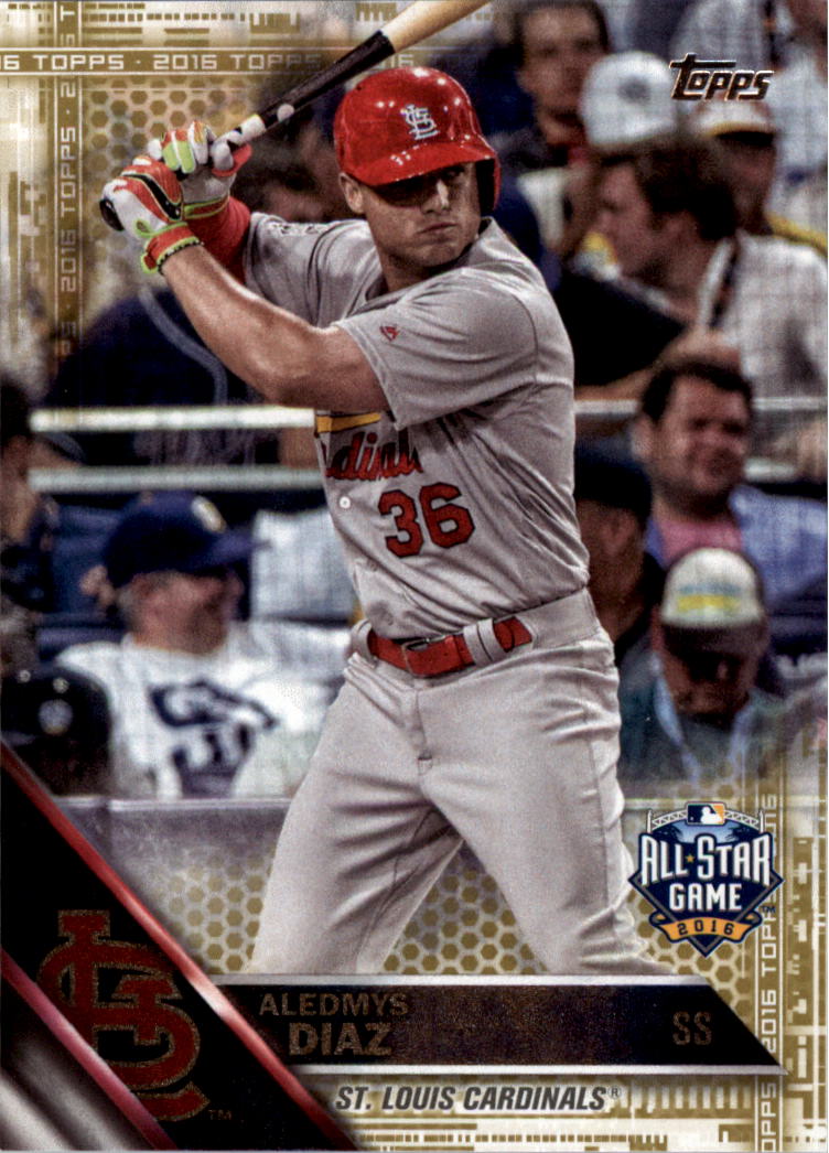 2016 Topps Update Gold #US33 Aledmys Diaz AS
