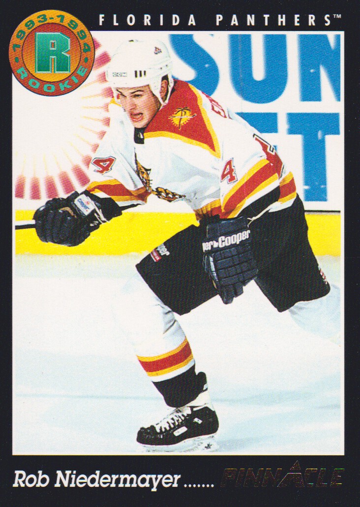 1993-94 Pinnacle Canadian #439 Rob Niedermayer