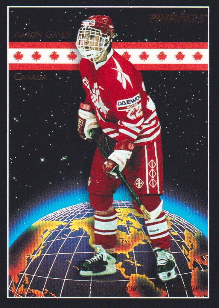 1993-94 Pinnacle Canadian #473 Aaron Gavey RC
