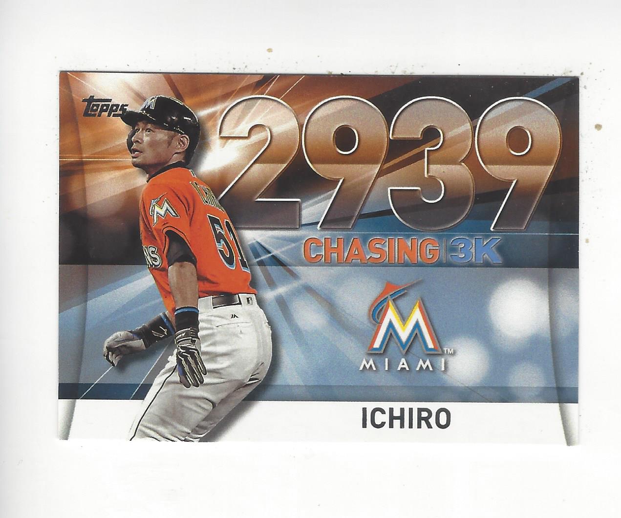 2016 Topps Chasing 3000 #300034 Ichiro Suzuki