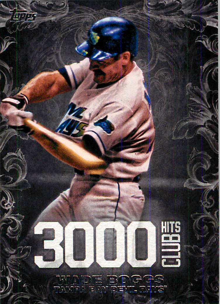2016 Topps Update 3000 Hits Club #3000H18 Wade Boggs