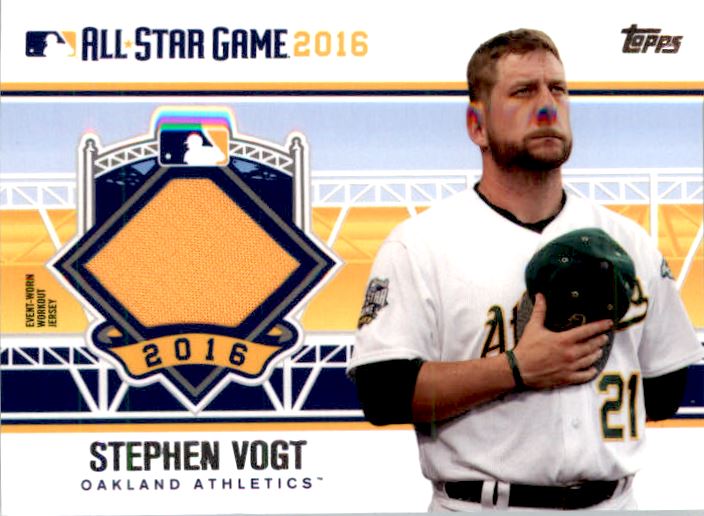 2016 Topps Update All-Star Stitches #ASTITSV Stephen Vogt