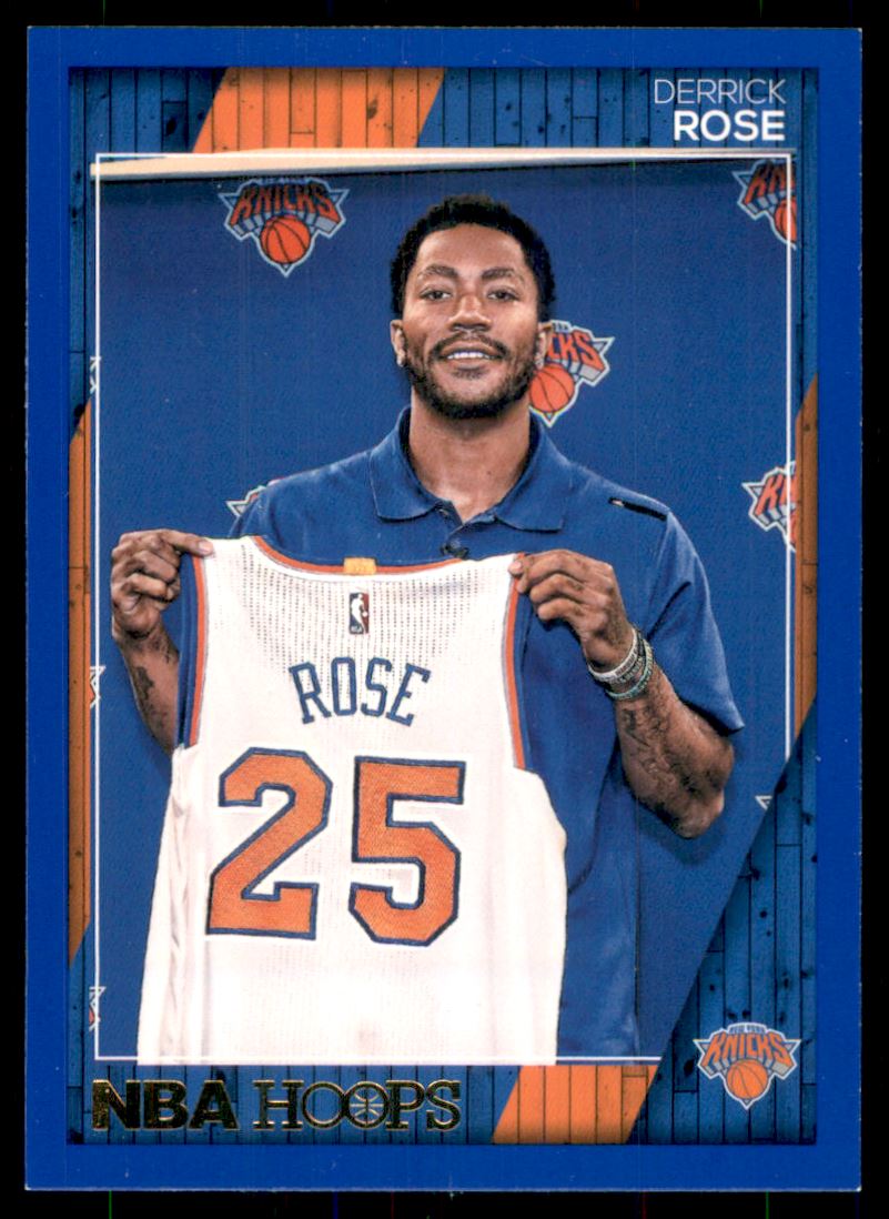2016-17 Hoops Blue #11 Derrick Rose