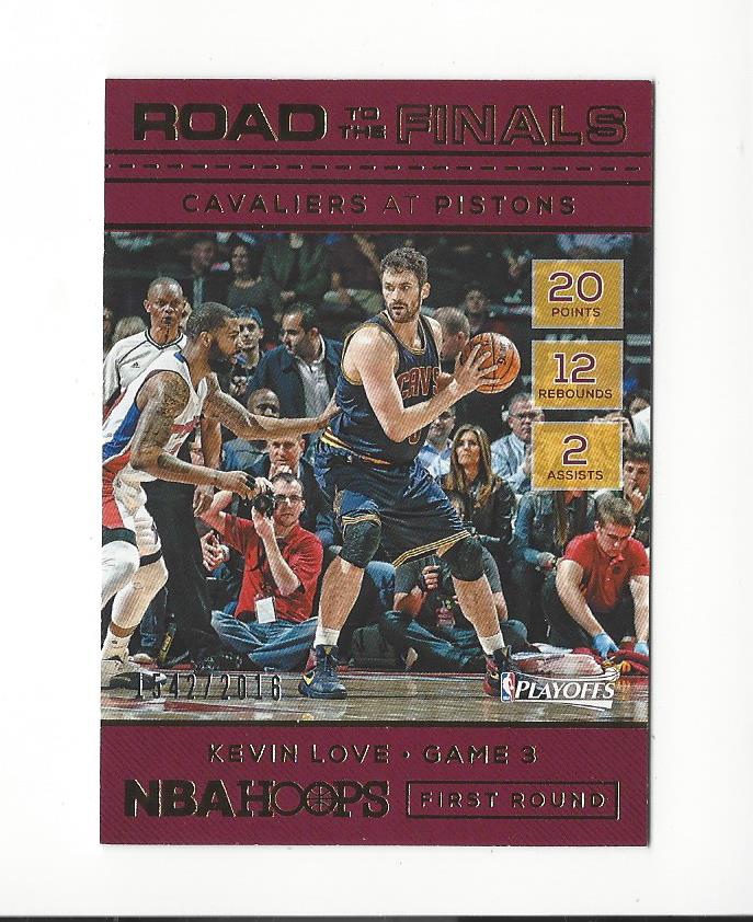 2016-17 Hoops Road to the Finals #3 Kevin Love R1