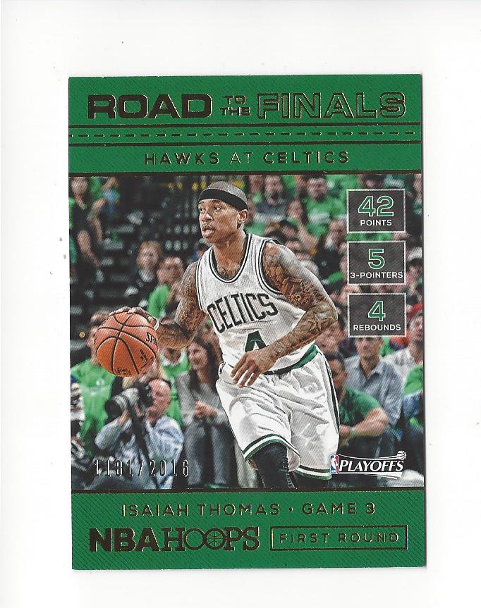 2016-17 Hoops Road to the Finals #7 Isaiah Thomas R1