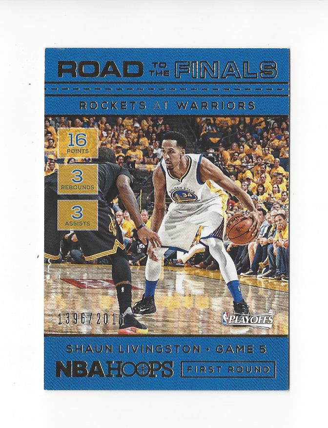 2016-17 Hoops Road to the Finals #29 Shaun Livingston R1
