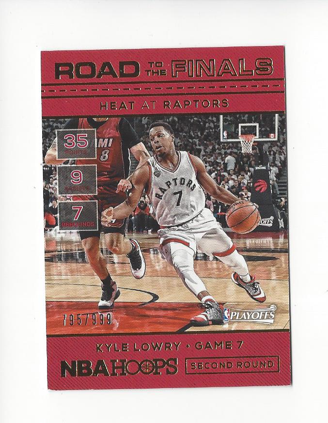 2016-17 Hoops Road to the Finals #55 Kyle Lowry R2
