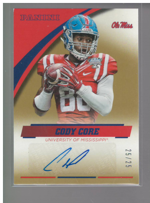 A4418- 2016 Panini Ole Miss College 1-44 +Inserts -You Pick- 15+ FREE US SHIP - Picture 14 of 27