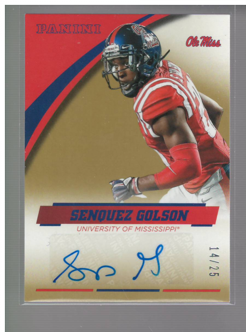 A4418- 2016 Panini Ole Miss College 1-44 +Inserts -You Pick- 15+ FREE US SHIP - Picture 16 of 27