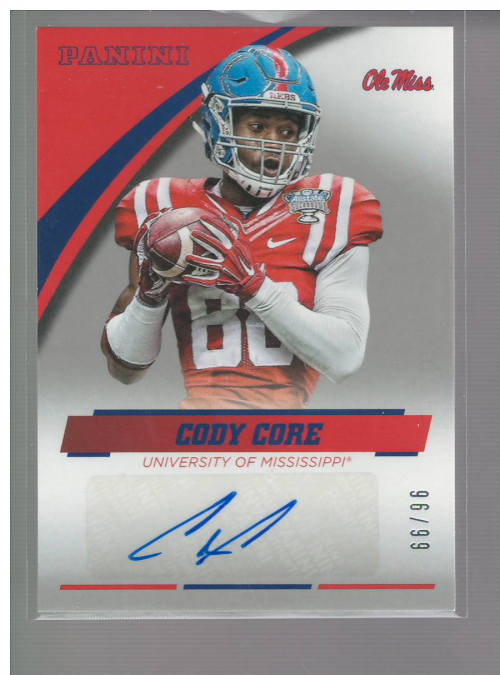 A4418- 2016 Panini Ole Miss College 1-44 +Inserts -You Pick- 15+ FREE US SHIP - Picture 17 of 27