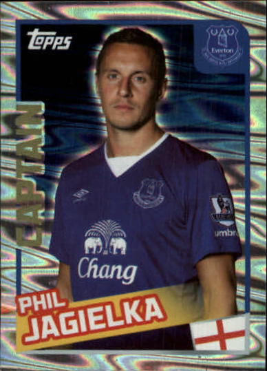 2015-16 Merlin's English Premier League Stickers #127 Phil Jagielka ...