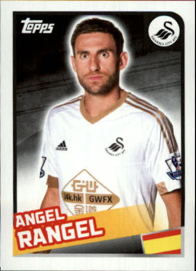 2015-16 Merlin's English Premier League Stickers #395 Angel Rangel